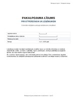 Paraugs 'Pakalpojuma līgums privātpersonām un uzņēmumiem', 10.