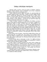 Eseja 'Grieķu civilizācijas mantojums', 1.