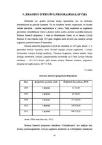 Diplomdarbs 'Latvijas Lauksaimniecības universitātes pieredze mūžizglītības programmas "Erasm', 45.