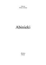 Konspekts 'Abinieki', 1.