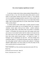 Konspekts 'Kas veicina baptisma izplatīšanos Latvijā', 1.