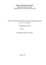 Referāts 'SIA ”Visoin Express Baltija” darbinieku motivācijas paaugstināšanas projekts', 1.