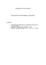 Konspekts 'Valsts. Latvijas valsts dibināšana un atjaunošana', 1.