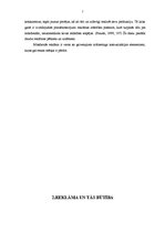 Referāts 'Reklāmas faktoru ietekme uz pircējiem veikalā "Sidonas"', 5.