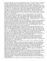 Eseja 'Science of the Unknown', 1.