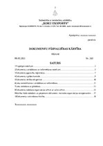 Paraugs 'Dokumentu pārvaldības kārtība', 2.