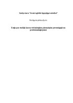 Eseja 'Eseja par studiju kursa "Ievads izglītībā ilgtspējīgai attīstībai" veicinātajām ', 1.