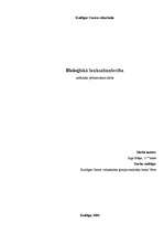 Referāts 'Bioloģiskā lauksaimniecība', 1.