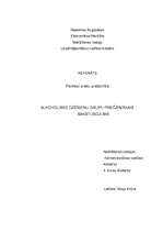 Referāts 'Alkoholisko dzērienu grupu prečziniskais raksturojums', 1.