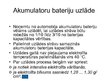 Prezentācija 'Akumulatoru baterija', 10.