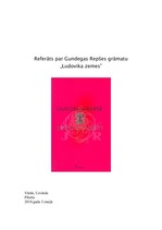Referāts 'Gundega Repše "Ludovika zemes"', 1.