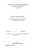 Referāts 'Veļas pulveru efektivitātes noteikšana', 1.