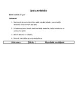 Konspekts 'Konspekts sporta nodarbībai pirmsskolā', 1.
