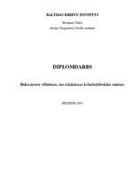 Referāts 'Dokumentu viltošana, tās atklāšanas krimināltiesiskā nozīme', 1.