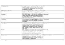 Konspekts 'English Glossary', 4.