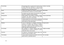 Konspekts 'English Glossary', 10.