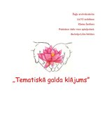Konspekts 'Valentīndienas galda klājums', 1.