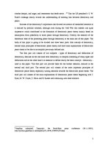 Referāts 'A Theoretical Outlook: Promoting Peace Through Democracy', 3.