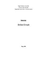 Referāts 'Biržas Eiropā', 1.