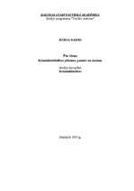 Referāts 'Kriminālatbildības jēdziens, pamats un nozīme', 1.