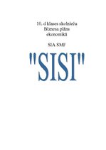 Biznesa plāns 'Biznesa plāns ekonomikā', 1.