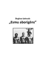 Konspekts 'Duglasa Lokvuda grāmata "Esmu aborigēns"', 1.