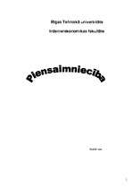 Referāts 'Piensaimniecība, tās situācija Latvijā', 9.