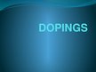 Prezentācija 'Dopings', 1.