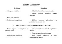 Konspekts 'Drenāža', 1.