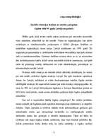 Eseja 'Sociālās situācijas ietekme uz etnisko pašapziņu čigānu vidū 90.gadu Latvijā un ', 1.