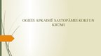 Prezentācija 'Ogres apkaimē sastopamie koki un krūmi', 1.