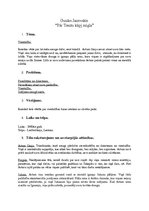 Konspekts 'Gunars Janovskis "Pār Trentu kāpj migla". Analīze', 1.