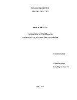 Diplomdarbs 'Paternitātes apstrīdēšana un pierādījumu pieļaujamība un attiecināmība', 1.