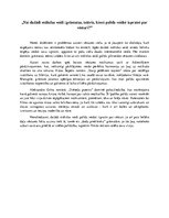 Eseja 'Vai dažādi mākslas veidi (grāmatas, teātris, kino) palīdz veidot izpratni par vē', 1.