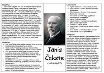 Konspekts 'Jānis Čakste', 1.