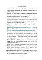 Diplomdarbs 'Divus un trīs gadus vecu bērnu vārdu krājuma attīstības sekmēšana iepazīstināšan', 43.