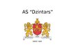 Prezentācija 'AS "Dzintars"', 1.