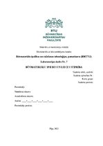 Referāts 'Būvmateriālu spiedes un lieces stiprība', 1.