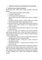 Konspekts 'Ražošanas procesa organizēšana un plānošana', 1.