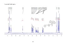 Diplomdarbs 'Hidrofilu un hidrofobu molekulu savienošana "klik" reakcijās', 64.