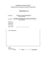 Referāts 'Международный валютный фонд', 1.