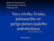 Prezentācija 'Vecu cilvēku fizisko, psihosociālo un garīgo pamatvajadzību nodrošināšana', 1.