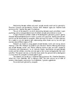 Referāts 'Audzēkņu attiecības ar treneri, attieksme pret to, tā personību', 3.