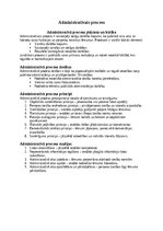 Konspekts 'Administratīvais process', 1.