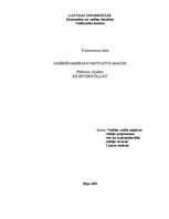 Paraugs 'Uņēmējdarbības kvantitatīvā analīze, matemātiskie modeļi', 1.