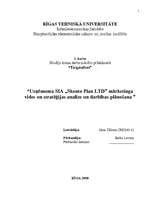 Referāts 'Uzņēmuma SIA "Skonto Plan LTD" mārketinga vides un stratēģijas analīze un darbīb', 1.