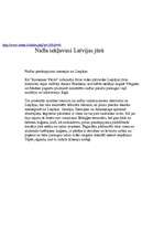 Konspekts 'Latvijas ekoloģiskās problēmas', 10.