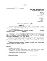 Paraugs 'Pieteikums par atteikšanos no prasības', 1.