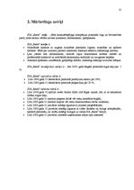 Prakses atskaite 'Mārketinga plāns SIA "X" plastmasas logiem', 25.