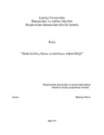 Konspekts 'Galda kultūra, ēšanas un dzeršanas etiķete Itālijā', 1.